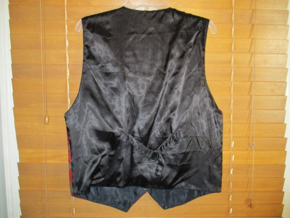 Vintage Gucci Patchwork Leather Vest XL - image 10