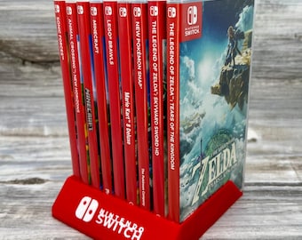 Switch Video Game Holder Display Storage - Holds 10 Games