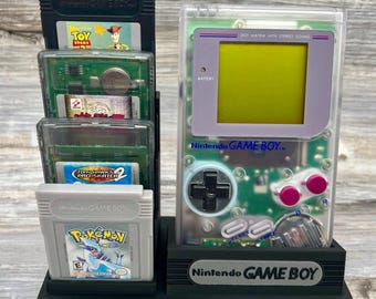 Niestandardowy uchwyt na Game Boy DMG – mieści 4 gry