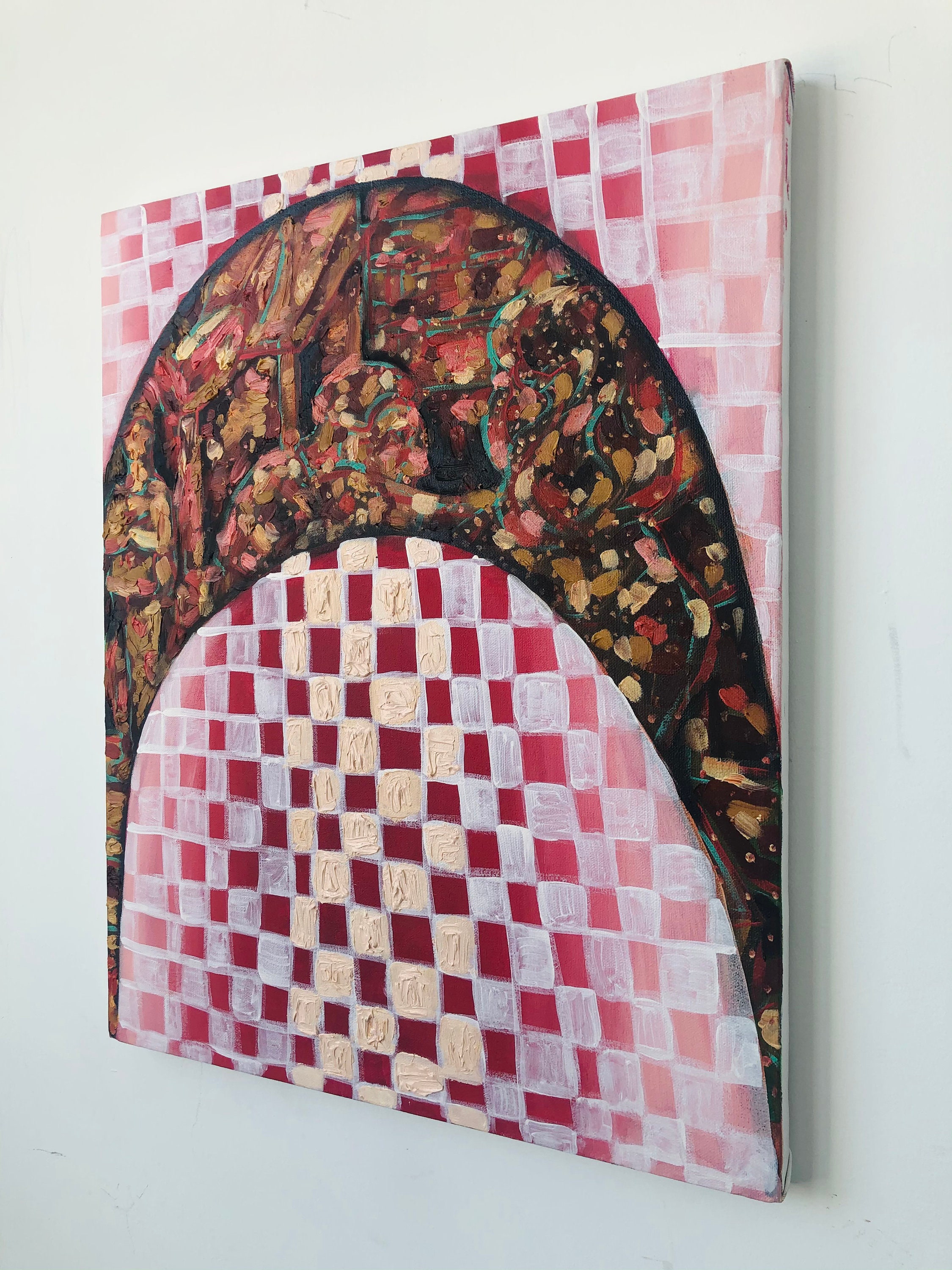 Pizza Box Original Handmade Oil Painting Etsy