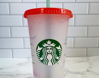 wallpapers Starbucks Color Changing Cups 2021 Marble marble starbucks cup etsy