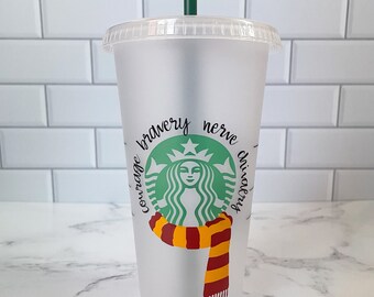 Game of Thrones House Lannister Starbucks Reusable Venti Iced Cold Cup