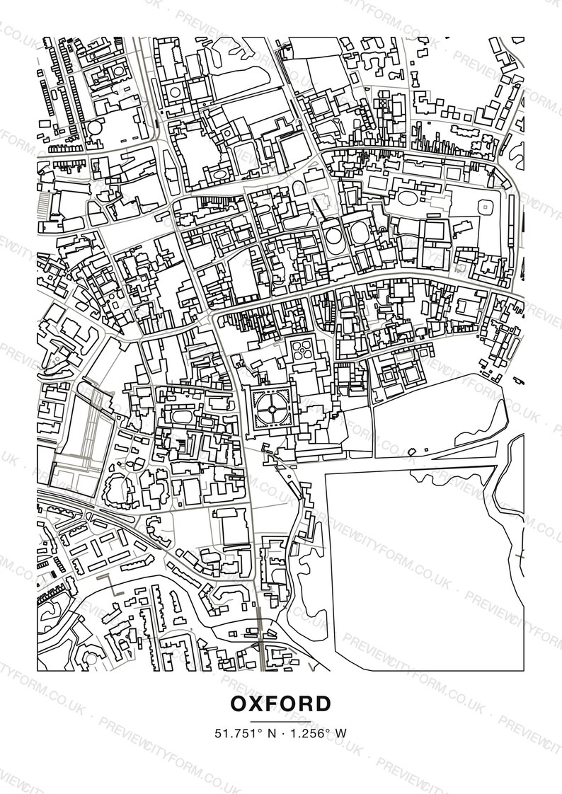 Oxford_radcliffesquare colour-in map — this is what you download, a blank printable outline to colour yourself