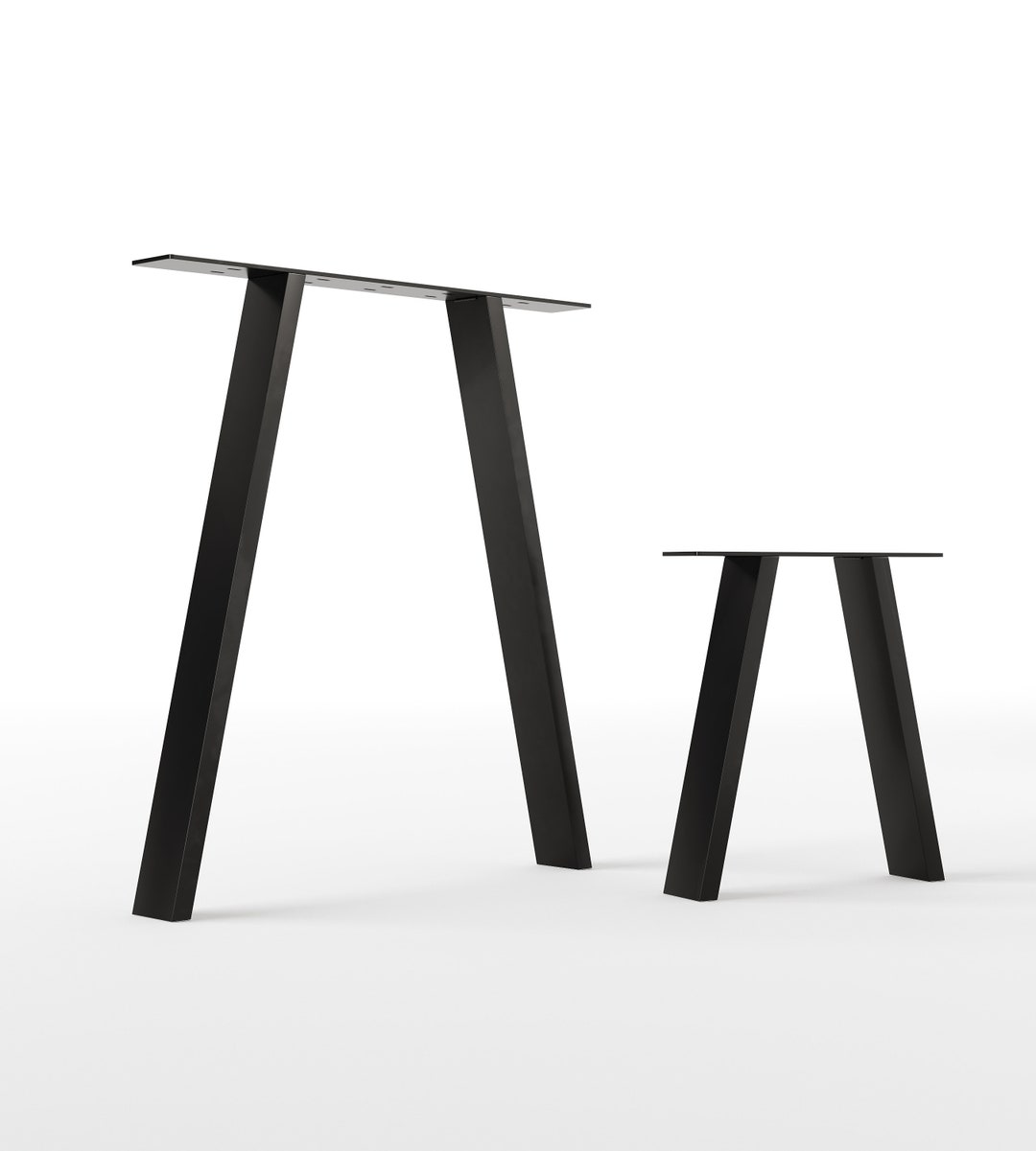 Industrial Table Legs Open A Frame Design dining Table/ Desk 71cm Bench