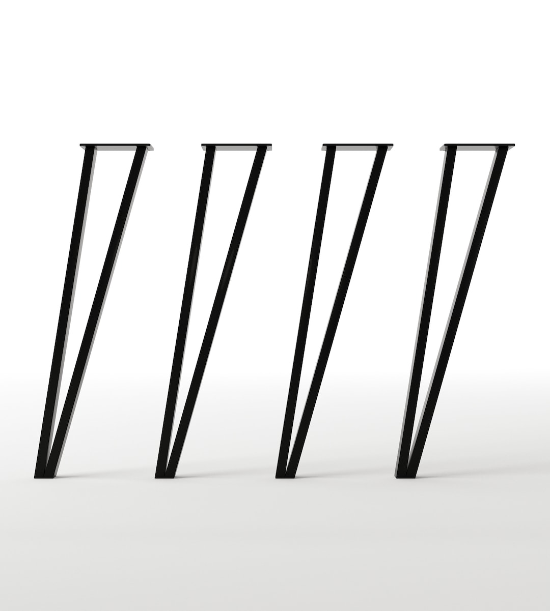 Box Hairpin Legs set of 4 Table 71cm Bench 40cm Etsy UK