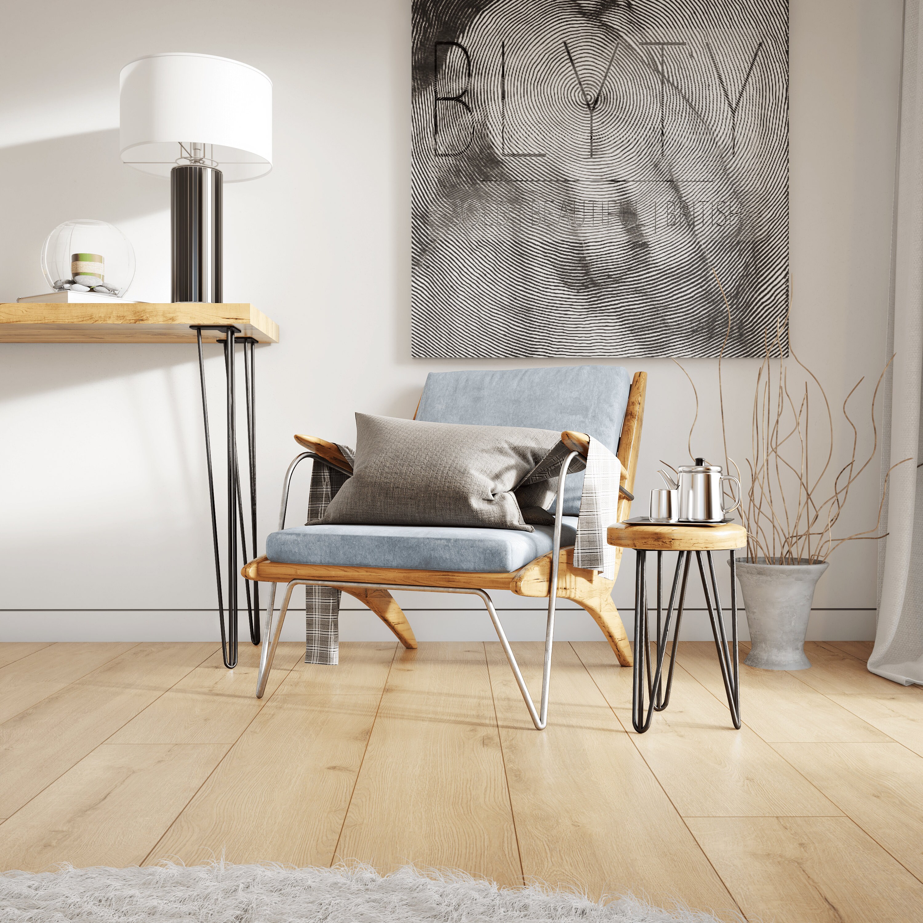 85cm/34 Premium Hairpin Legs X2 or X 4 Console Table Etsy UK