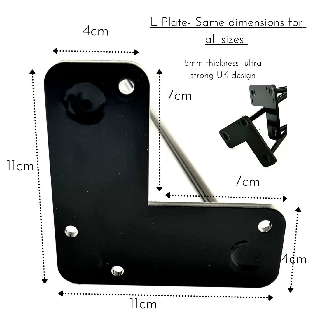 85cm/34 Premium Hairpin Legs X2 or X 4 Console Table Etsy UK