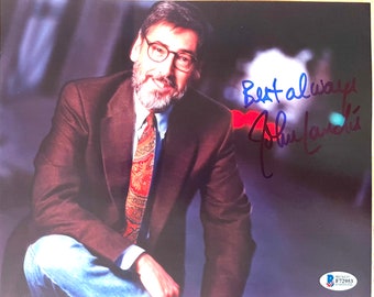 World Renown Movie Director John Landis Signed 8x10 Photo Beckett Certified