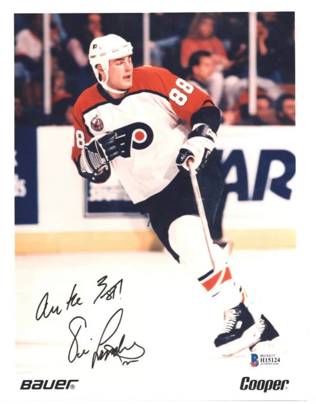 Eric Lindros NHL Memorabilia, Eric Lindros Collectibles, Verified Signed Eric  Lindros Photos