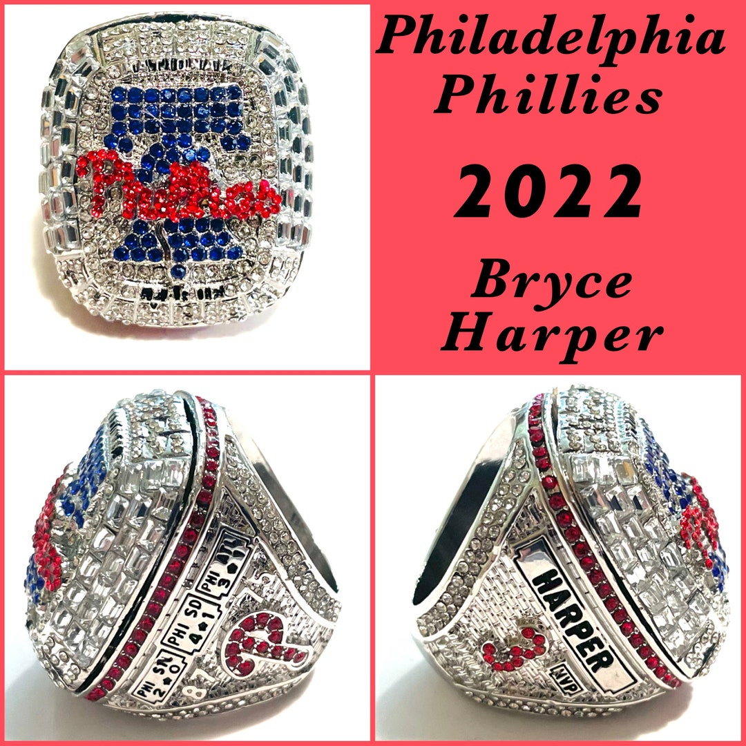 Philadelphia Phillies Bryce Harper 2022 NLCS Championship Ring Size 11
