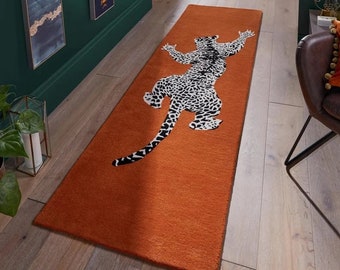 Human Made Lounge Rug Animal Tiger Irregular Carpet Rug Non Slip Bedroom  Carpet Luxury Bedside Carpet