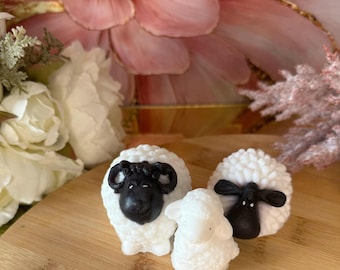 Jabón artesanal de ovejas: set de regalo vegano