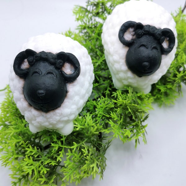 Handmade Soap Sheep, birthday Gift,Shea Butter Soap, SLS Free