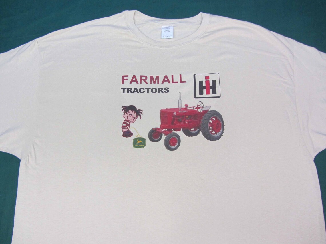FARMALL TRACTORS image 1 Tee Shirt Etsy
