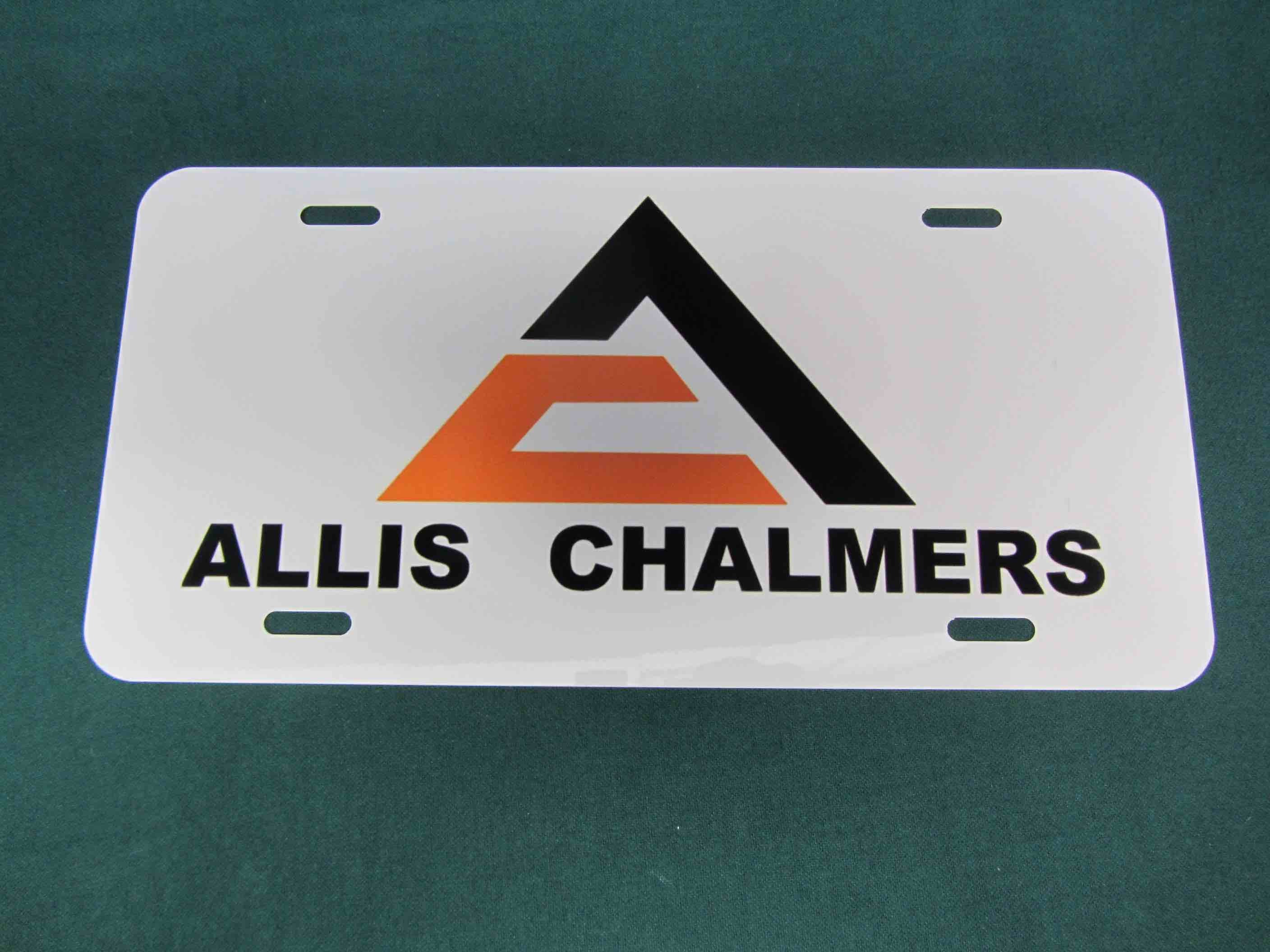 ALLIS CHALMERS Triangle Logo License Plate | Etsy