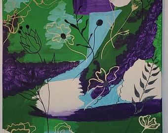 抽象画 抽象画 11”x14” - Etsy 日本