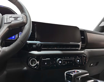 2022+ Chevrolet Silverado 13.4" Matte PPF Screen Protector Kit (Without Knob) | Anti Glare | Anti Fingerprint | Accessories