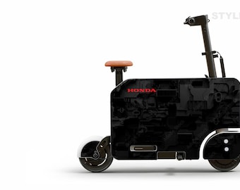 Honda Motocompacto Skin | Graphic Overlay Overlay | Style 11-0