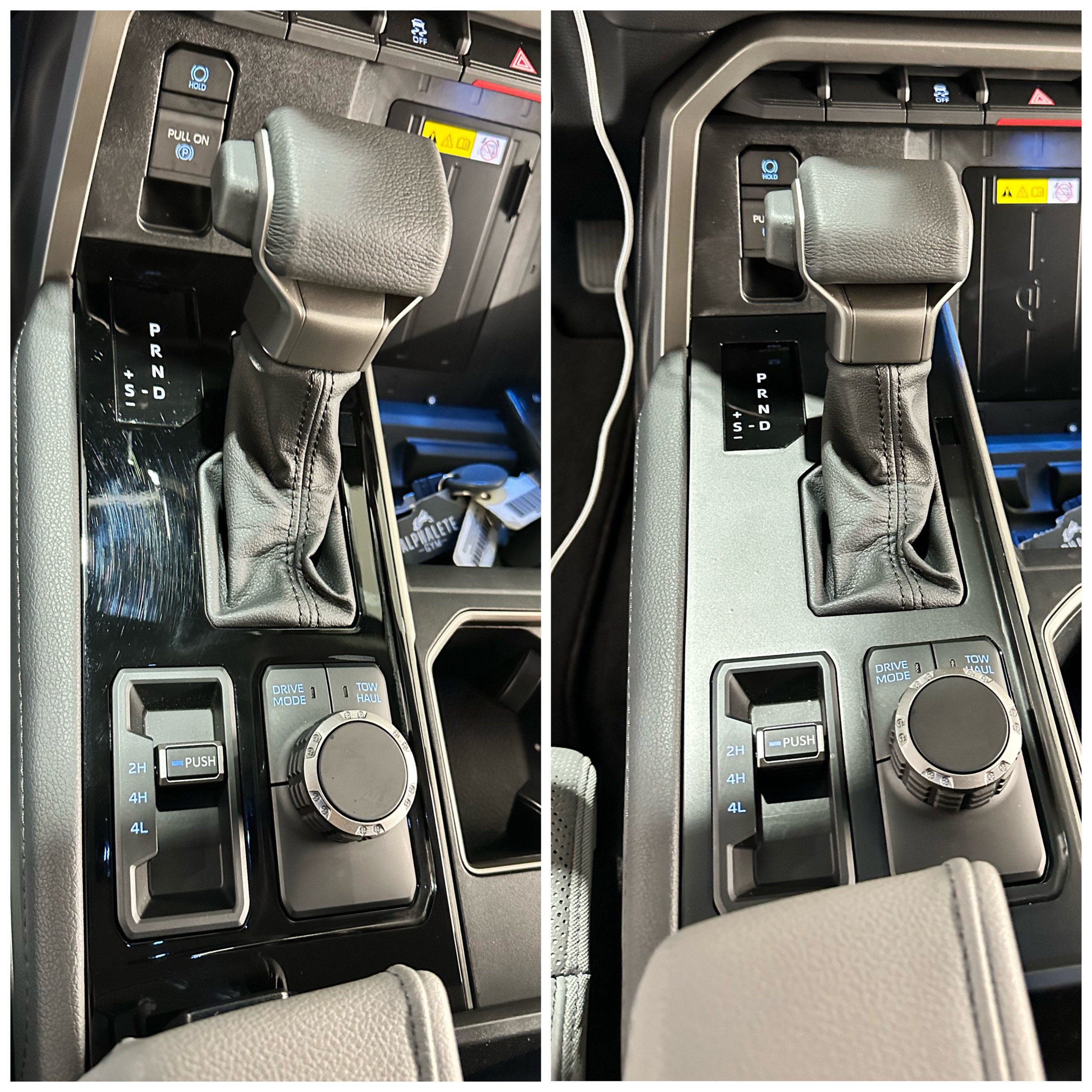 2022 Toyota Tundra/sequoia Center Console Overlay scratch Etsy