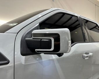 2021-2024 Ford F-150 | Mirror Cap Inlays | 2 Piece