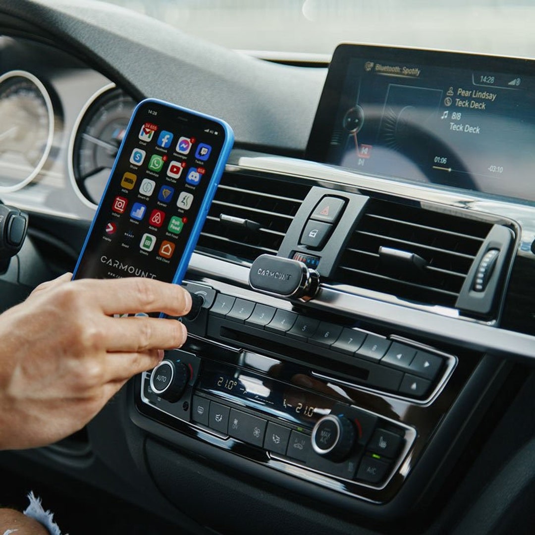 Mount Car Accessory 360 Degree Magnetic Car Mount - Easy Install - Phone Mount - Car ...