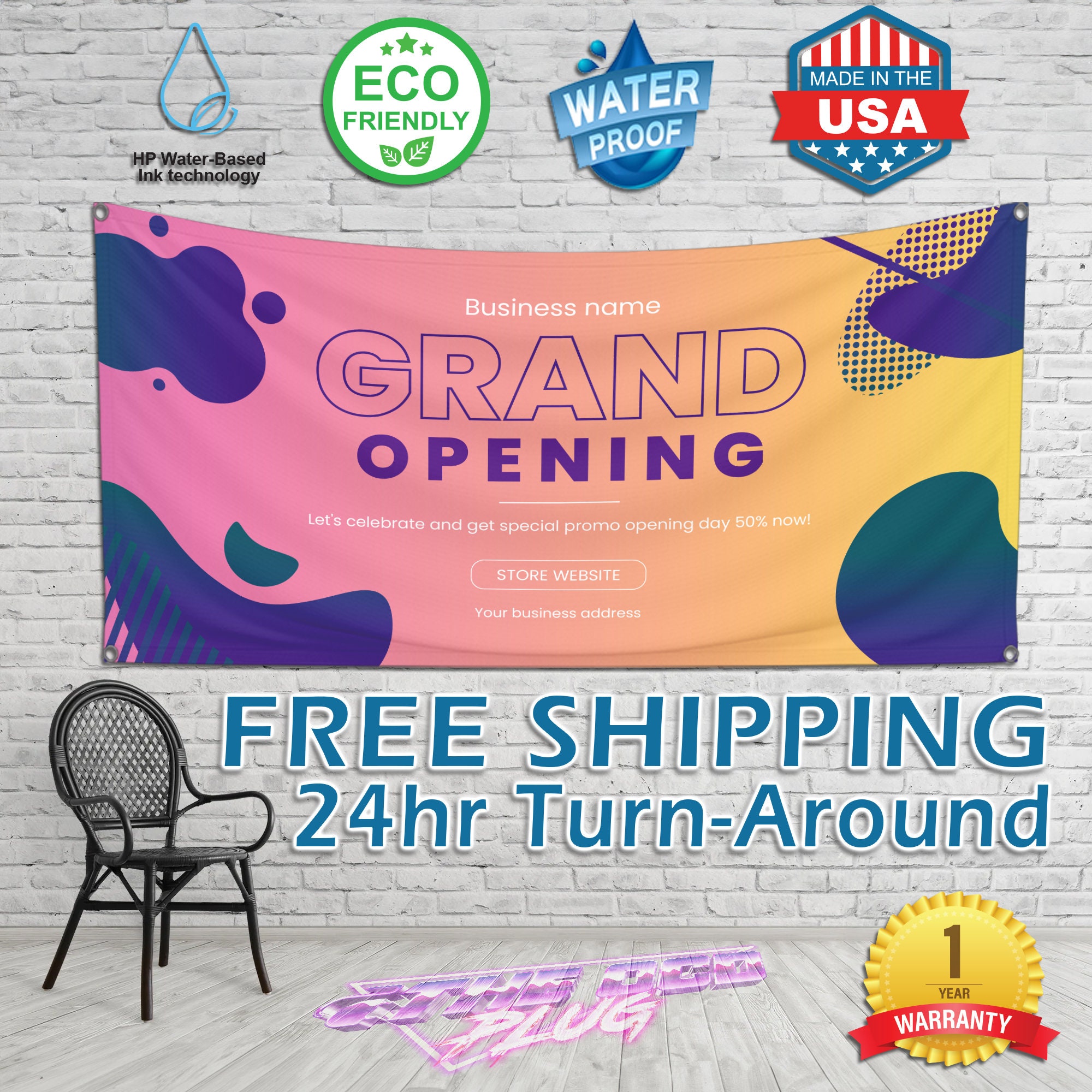 Grand Opening Welcome Sign Edit Yourself Template, Printable Sign 24x18 or  36x24, Digital Download, Launch Party Ribbon Cutting Ceremony 