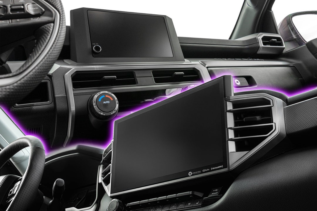 BIBIBO Compatible avec le protecteur d'écran Toyota Tacoma 2024 2025 2024 2025 Toyota Tacoma (Limité/Trailhunter/TRD Pro/TRD Sport/TRD Off-Road) Film de protection en verre trempé de 35,6 cm