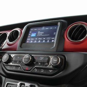 2018-2021 Jeep JL 7" Protector de pantalla con acabado mate / Antideslumbrante / Antihuellas / Accesorios imagen 2
