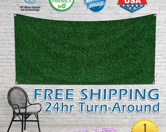 Green Grass Backdrop Banner, event, celebration, party, wedding, background, picture, greenery, bridal, baby shower, birthday, wall, theme