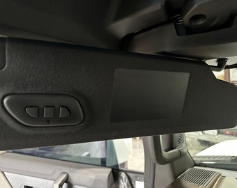 2023+ Hummer EV | Warning Visor Blackout Kit | 2 Piece | Accessories