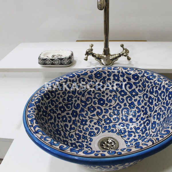 Hand Painted Sink Etsy