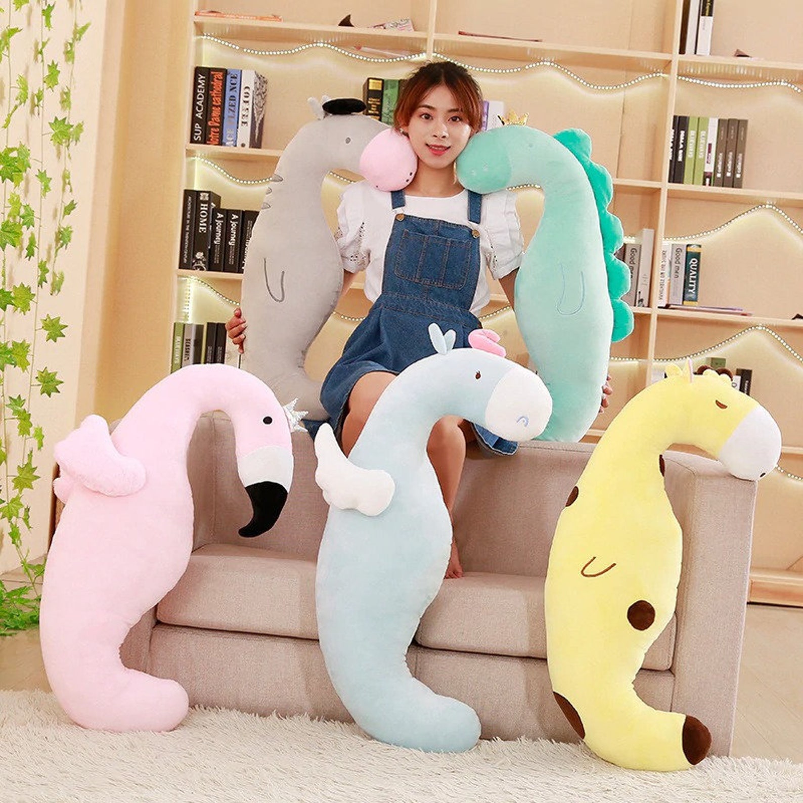 Cute Stuffed Animal Pregnancy Pillow Soft Plush Pillow for Etsy
