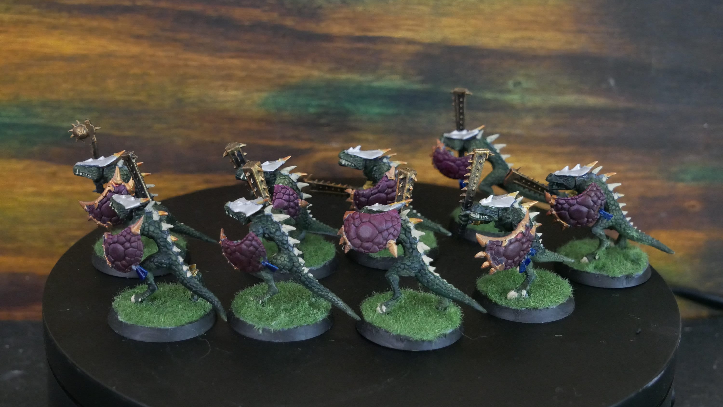 SERAPHON GUERRIER peint AoS SAURUS Games Workshop GW painted Warhammer