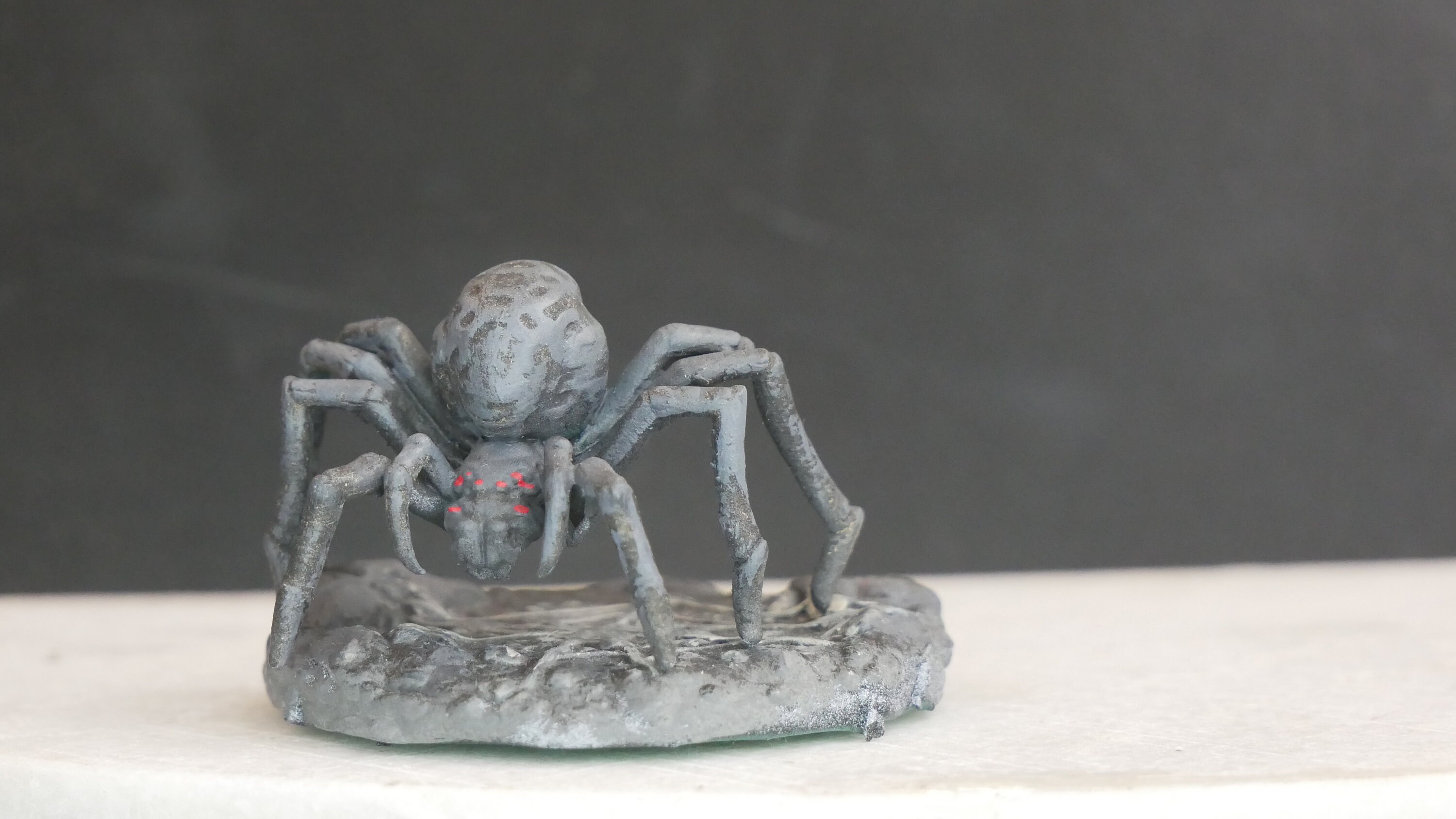Hand Painted Giant Spider Miniature TTRPG RPG DND Etsy