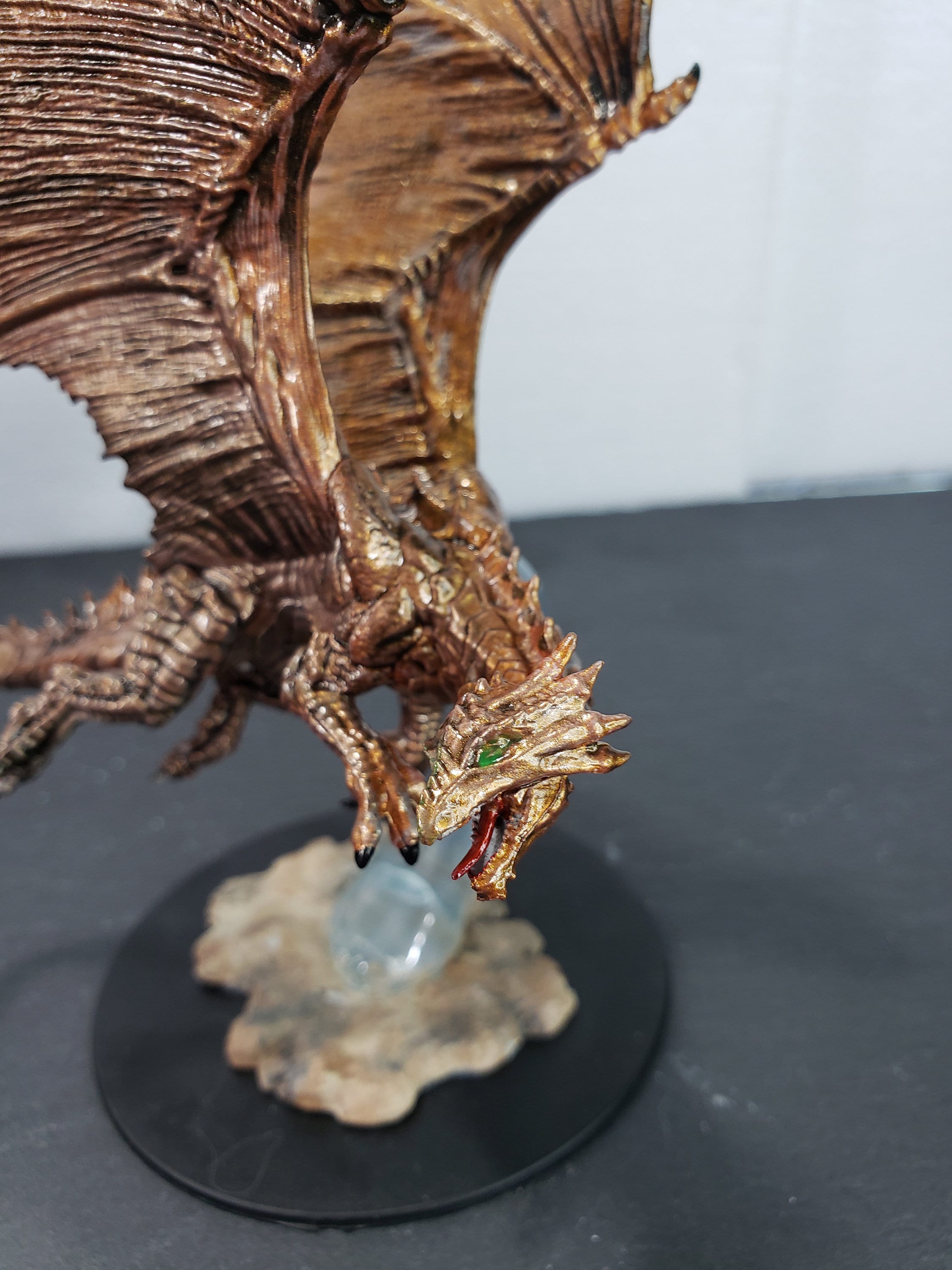 Handpainted Skeletal Wyvern miniature TTRPG RPG DND — Hawksmoor