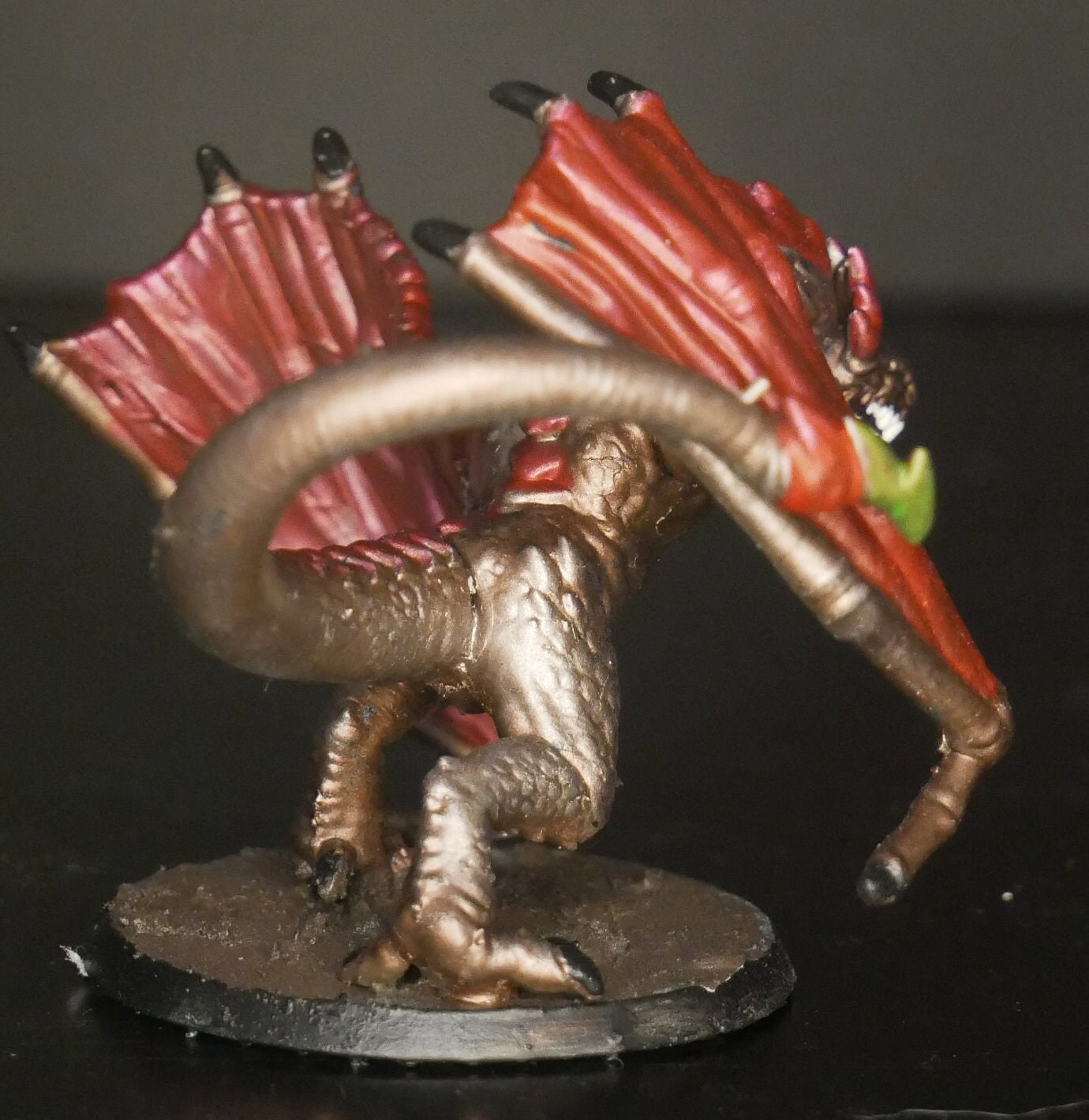 Custom painted Wyvern miniature TTRPG RPG DND — Hawksmoor's Menagerie