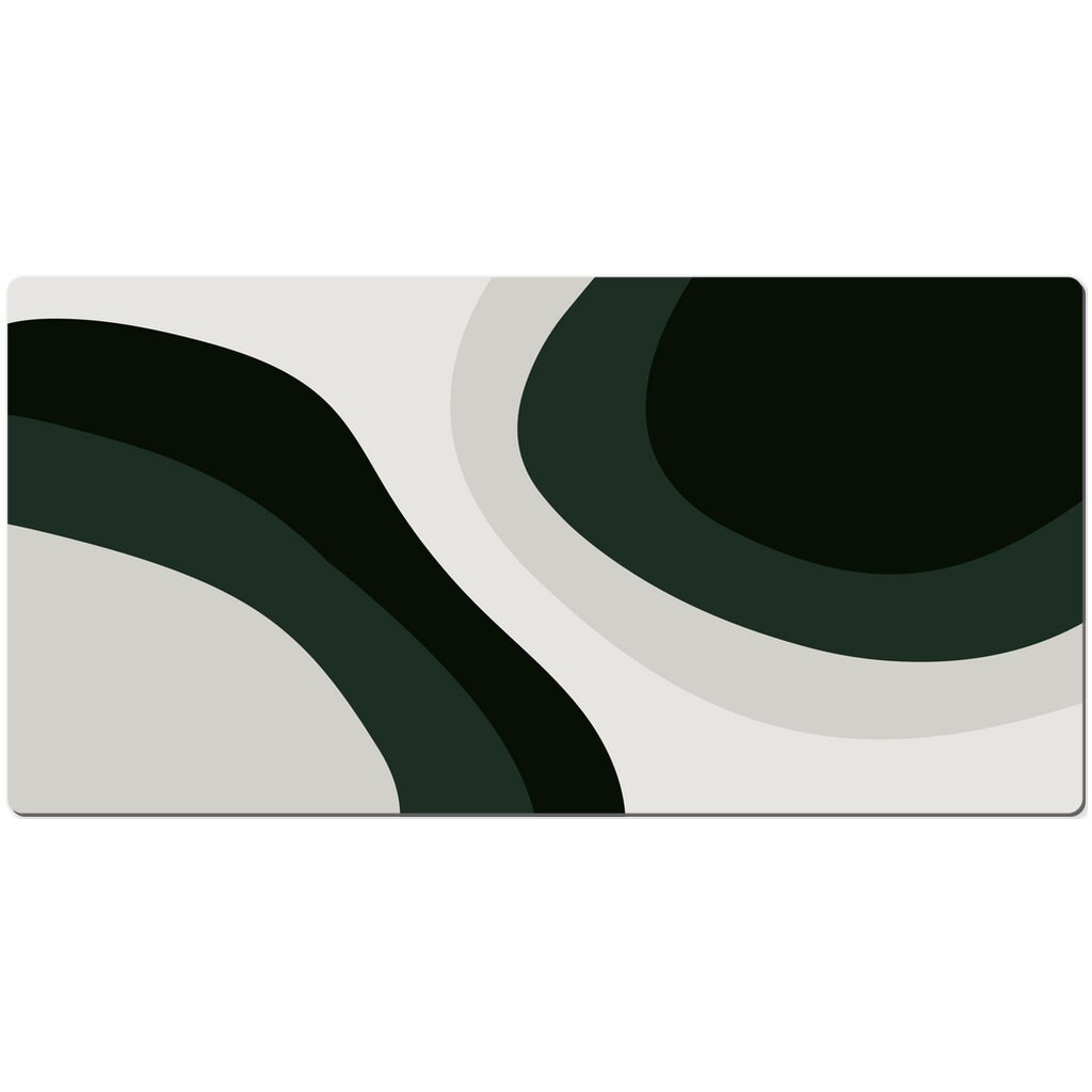 Sage Green Desk Mat Dark Green Desk Mat Aesthetic Large Etsy