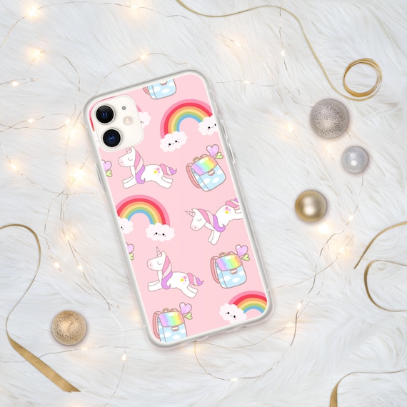 Society6 iPhone5用 Unicorn ユニコーン ケース Rainbow Sparkle Unicorn iPhone Case by Hysteria Verve | Society6