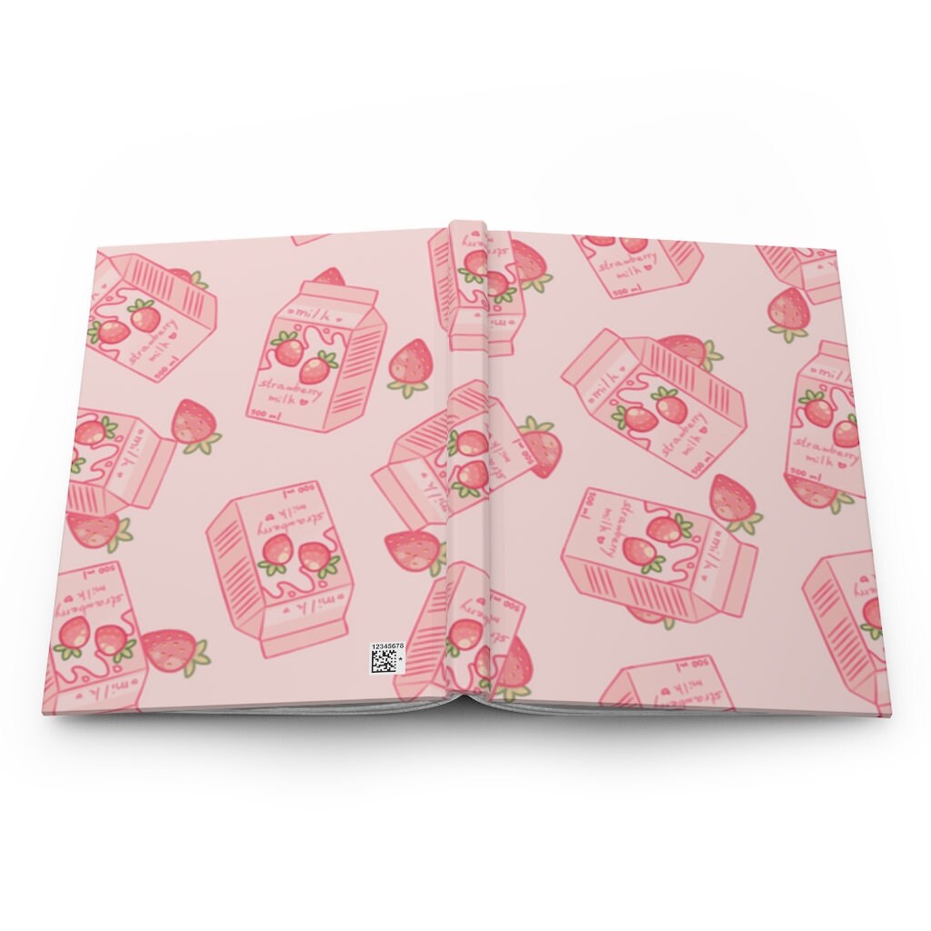 Amazon.com: Notebook: Strawberry Milk Journal Diary | Kawaii