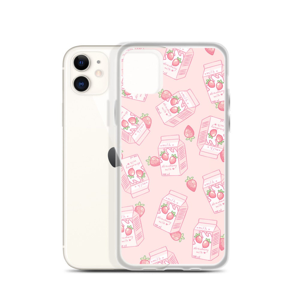 Kawaii Anime Pink Girl IPhone Case - Kawaii Fashion Shop