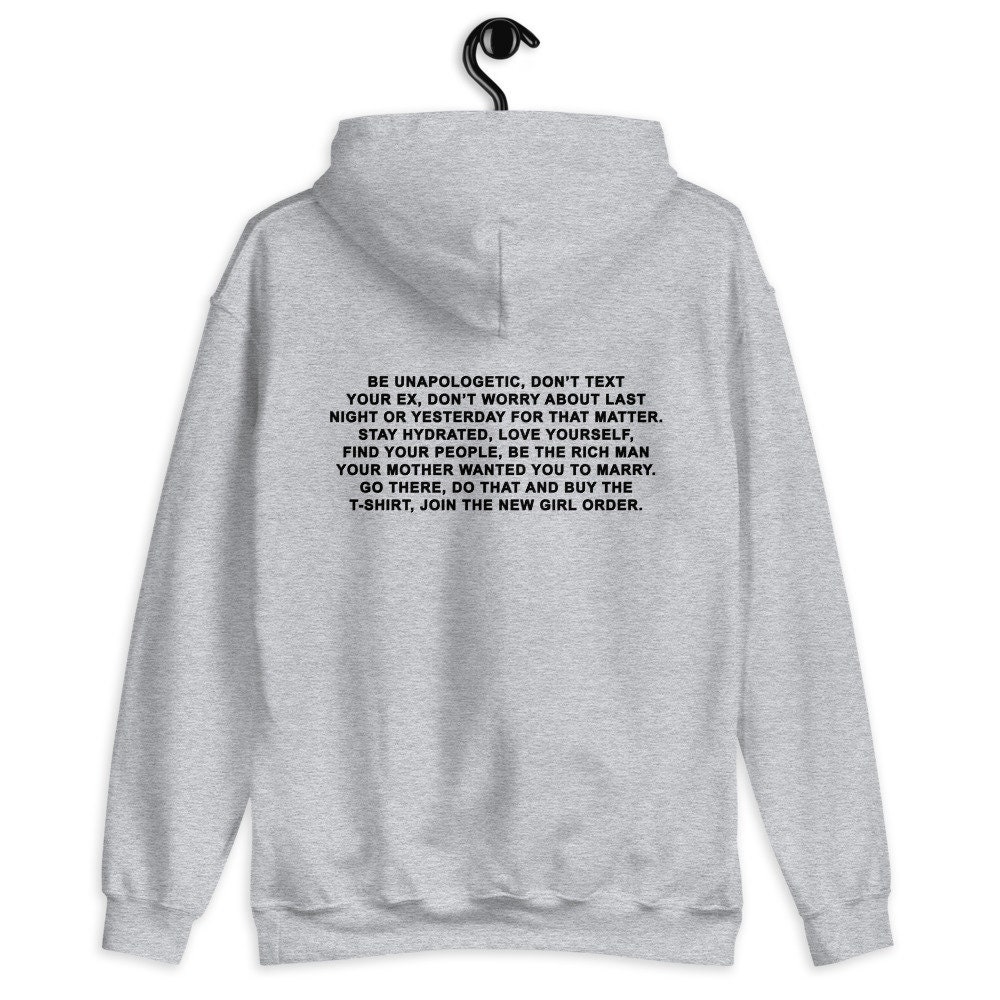 Join the new girl order hoodie hotsell
