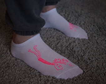 Siebdruck limitierte Eco "Socken" Socken - Größe 39-43