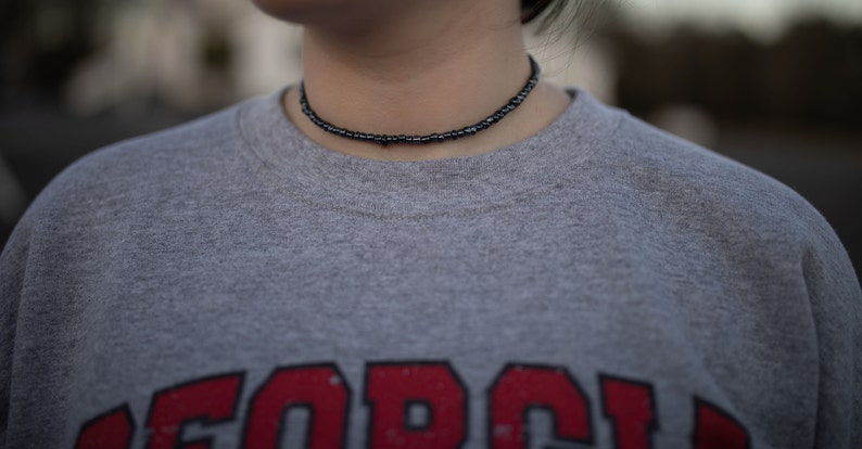 Navy Necklace 12