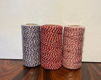 Baker's Twine Multicolored - 2mm (2 spool bundle)