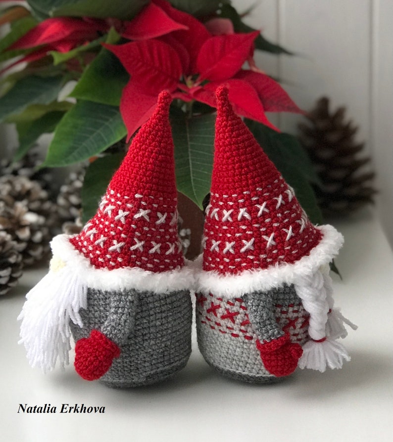 Digital crochet pattern Nordic Gnomes image 3