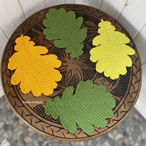Crochet pattern Oak leaf