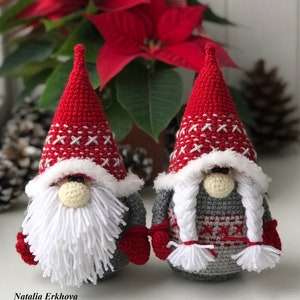 Digital crochet pattern Nordic Gnomes image 4