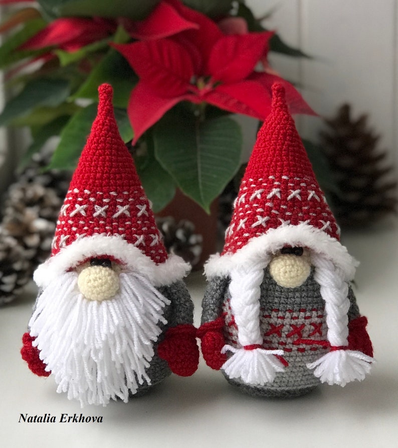 Digital crochet pattern Nordic Gnomes image 4