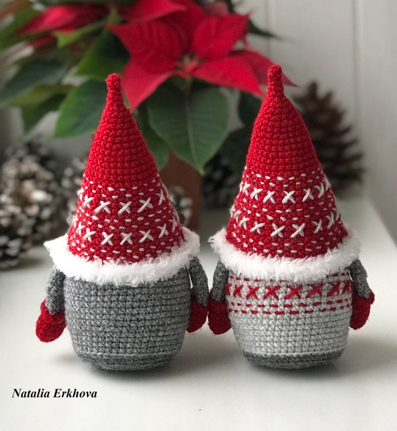 Digital crochet pattern Nordic Gnomes image 5