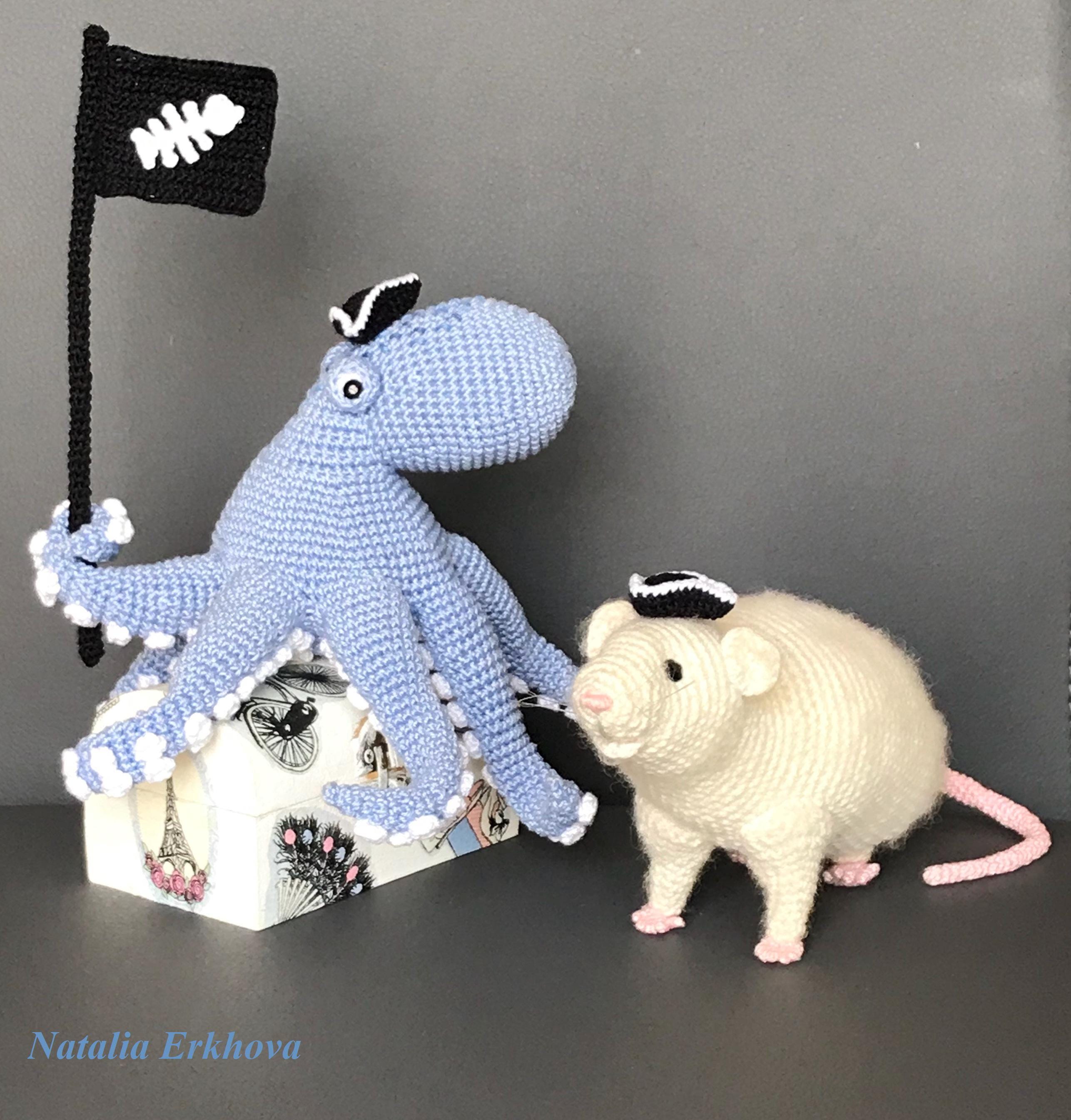 リアルなネズミのデジタルかぎ針編みパターン - Etsy 日本
